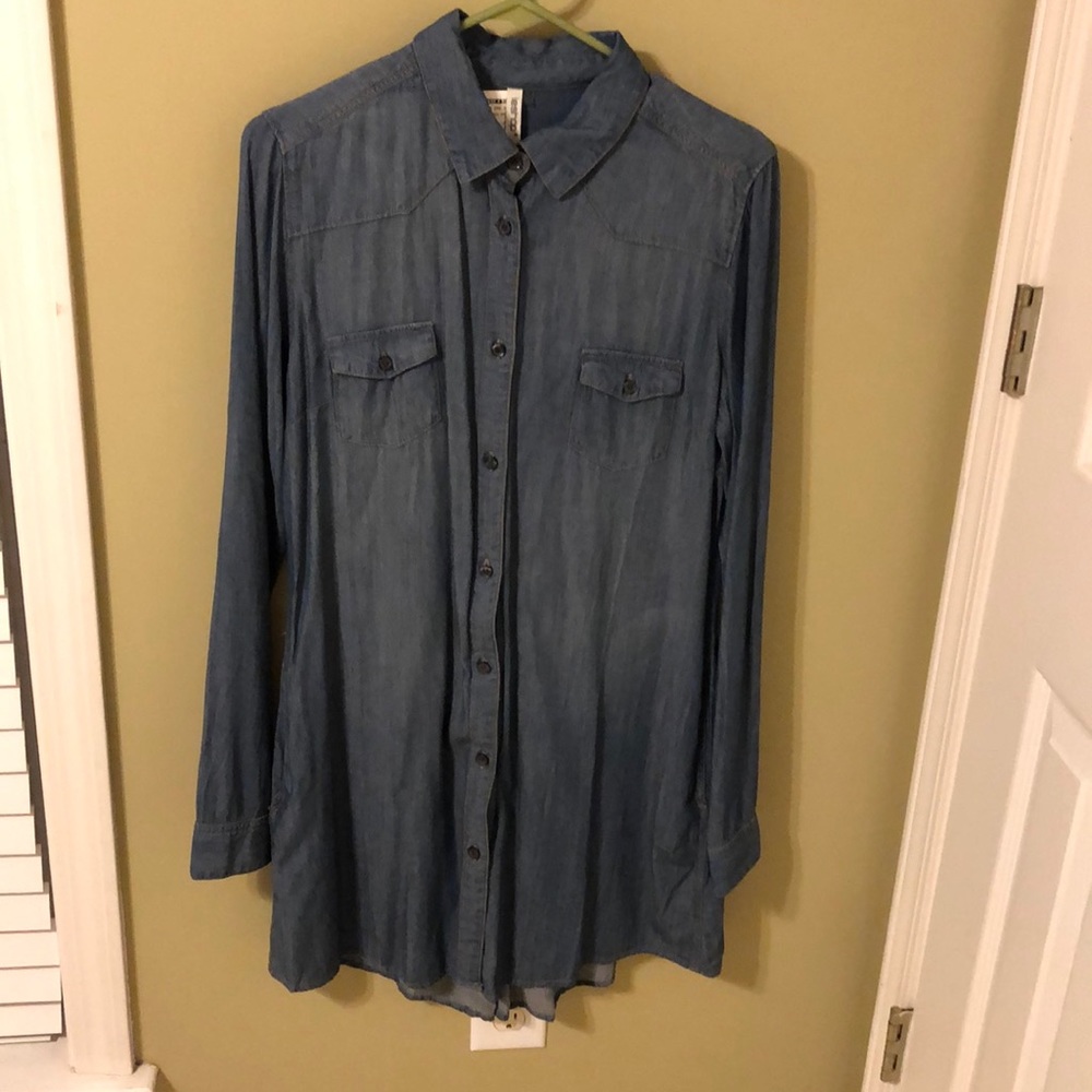 Denim dress